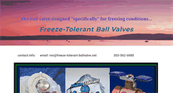 Desktop Screenshot of freezeproofvalve.com